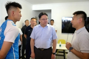 历史性闯进足协杯八强!甘肃省体育局慰问调研兰州陇原竞技队