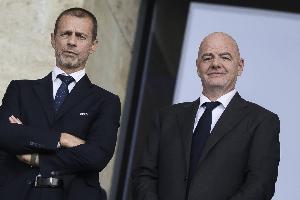 FIFA指控欧足联:针对因凡蒂诺发起诽谤运动 阻止小国财力增长